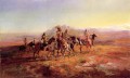 sun river war party 1903 Charles Marion Russell